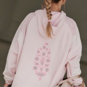 Free People Racing Stripes Hoodie